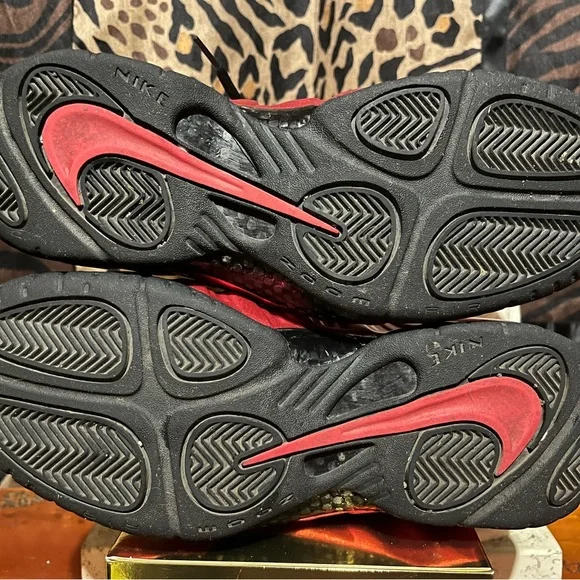 Nike Air Foamposite Pro University Red (2016) Size 10.5 - Picture 5 of 5